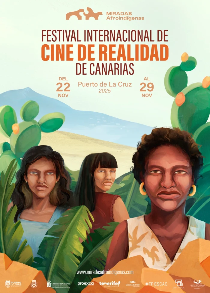 Cartel Miradas Afroindígenas 2025